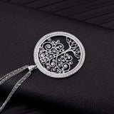 Tree of life silver necklace nz