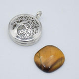 Tree of life tiger eye Pendant nz