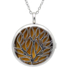 Tree of life tiger eye Pendant nz