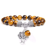 Tree of life tiger eye stone bracelet nz