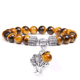 Tree of life tiger eye stone bracelet nz