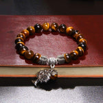 Tree of life tiger eye stone bracelet nz
