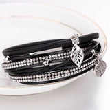 Tree of Life Vegan Leather Bracelet nz