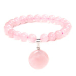 Trendy rose quartz bracelet nz