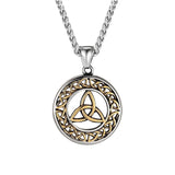 Triquetra pendant stainless steel nz