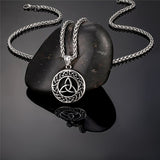 Triquetra pendant stainless steel nz