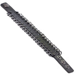 True Biker leather bracelet One size fits all nz