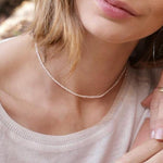 Tunisian Pearl Necklace 2 mm beads nz