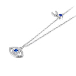Turkish eye necklace Silver nz