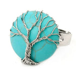 Turquoise adjustable ring nz