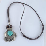 Turquoise elephant necklace nz