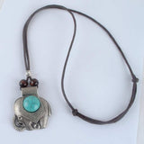 Turquoise elephant necklace nz