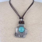 Turquoise elephant necklace nz