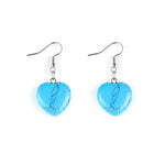 Turquoise heart earrings nz