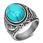 Turquoise lithotherapy ring nz