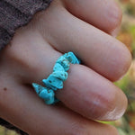 Turquoise pearl ring nz