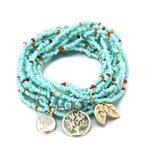 Turquoise Tree of Life Bracelet nz