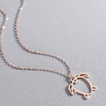 Turtle necklace stainless steel nz