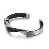 Twisted Bangle Silver nz