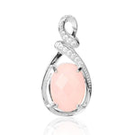 Twisted rose quartz necklace nz
