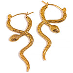Twisted snake earrings nz