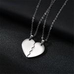 Two part heart necklace nz