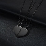 Two part heart necklace nz