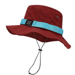 Two tone bucket hat Red nz