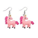 Unicorn 80s earrings 1 nz