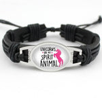 Unicorn bracelet for kids Black nz