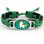 Unicorn bracelet for kids Green nz