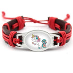 Unicorn bracelet for kids Red nz