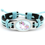 Unicorn bracelet for kids Turquoise nz