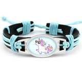 Unicorn bracelet for kids Turquoise nz