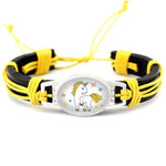 Unicorn bracelet for kids Yellow nz