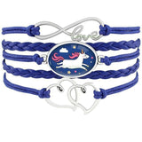 Unicorn braided bracelet Blue nz