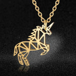 Unicorn necklace steel nz
