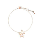 Unicorn origami bracelet Pink / Stainless steel nz