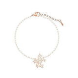 Unicorn origami bracelet Pink / Stainless steel nz