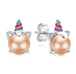 Unicorn Pearl Earrings nz