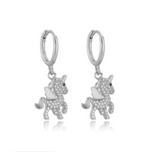 Unicorn silver earrings nz