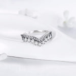 V Shaped Crown ring nz