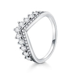 V Shaped Crown ring nz