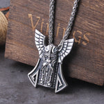 Valhalla Guardian Pendant Silver / 70 cm nz