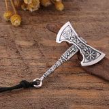 Valknut Double Axe Necklace nz