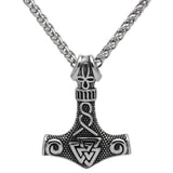 Valknut hammer necklace nz