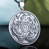 Valknut Silver Pendant nz