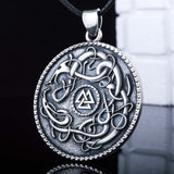 Valknut Silver Pendant nz