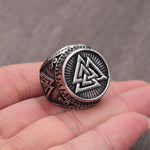 Valknut symbol Ring nz