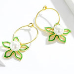 Vanilla flower earrings nz